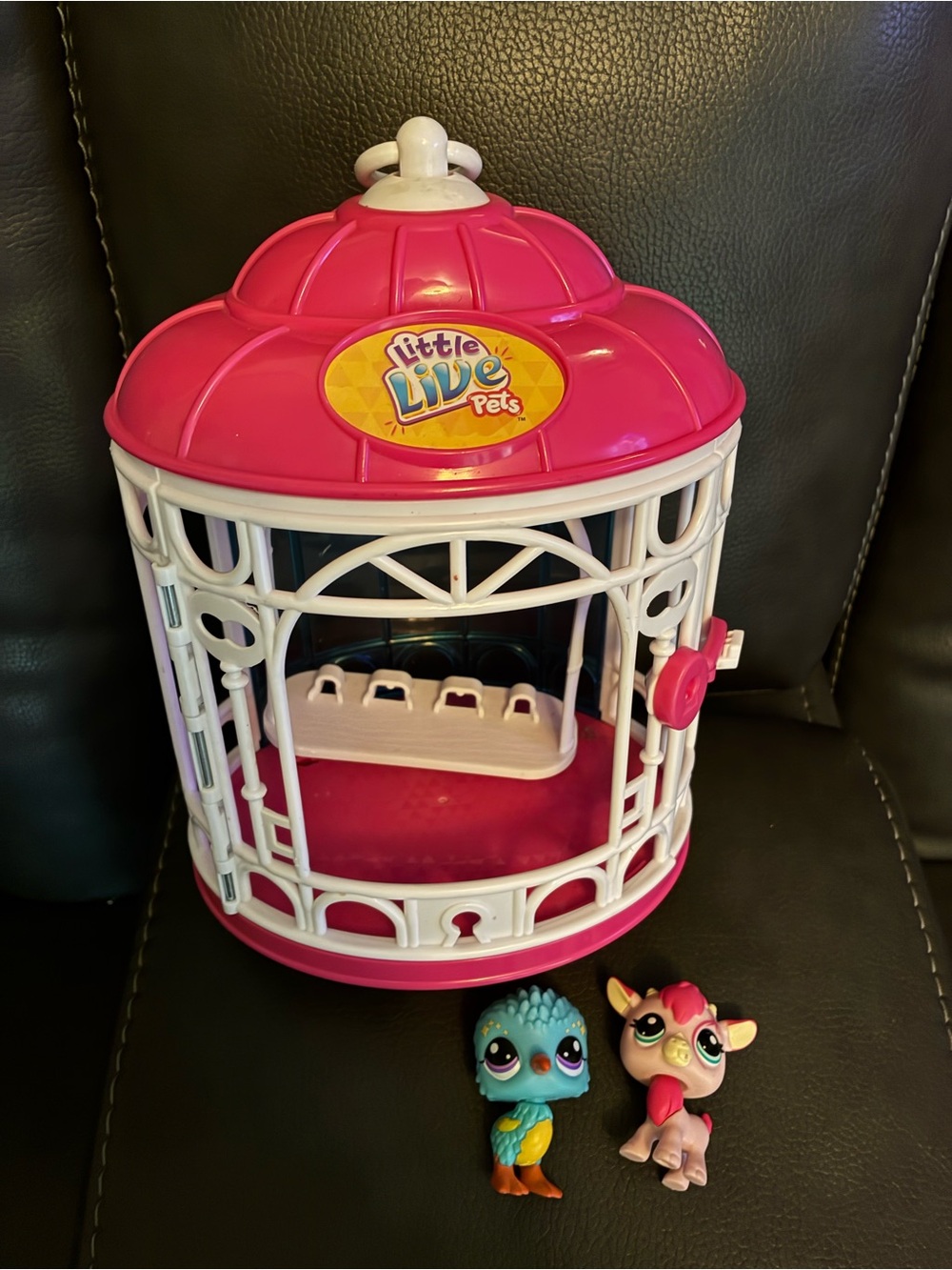 Little Live Pets Bird Cage with Two Figurines
